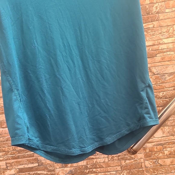 Active Life Teal Mesh Tank Top - Picture 2 of 7